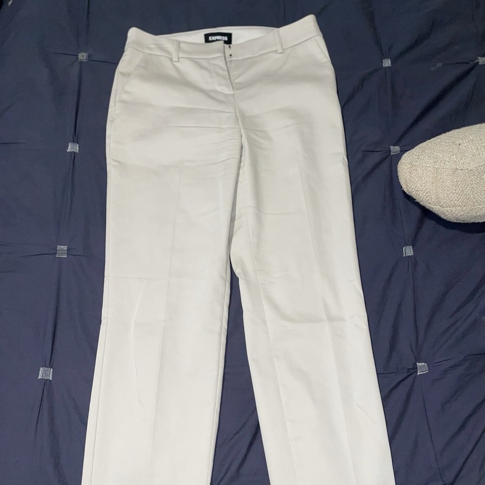 Express Columnist Mid Rise Ankle Pants